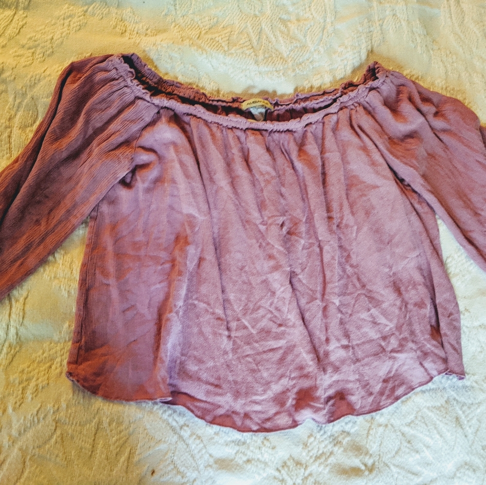 Pink crop top